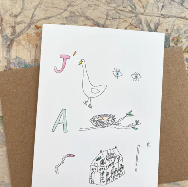 Carte - Rébus d'anniversaire