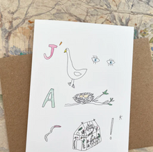 Carte - Rébus d'anniversaire