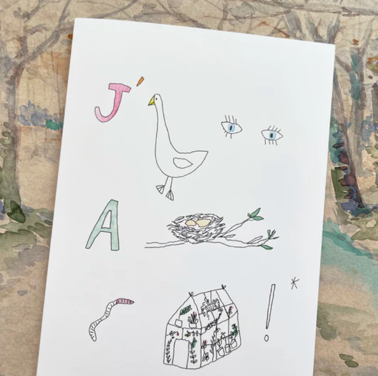 Carte - Rébus d'anniversaire