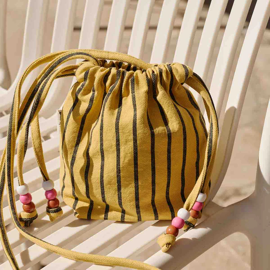 Sac Billie rayures Bambou
