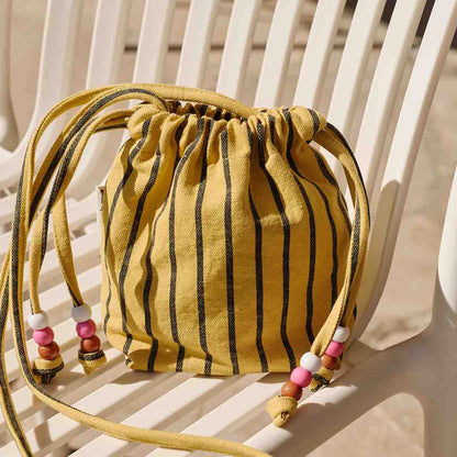 Sac Billie rayures Bambou