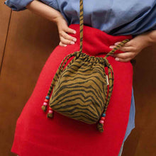 Sac Billie zèbre olive