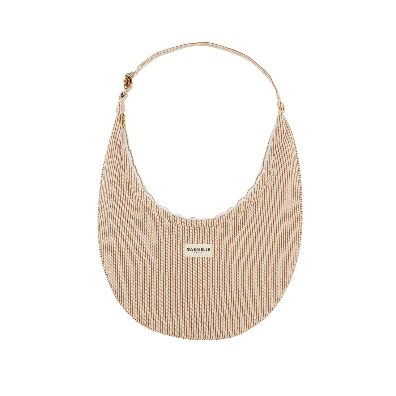 Sac New B Rayures Argile Gabrielle