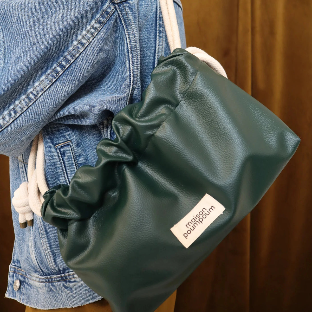 Sac raoul vert sapin maison poumpoum