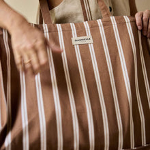 Sac week end Rayures Noisette Gabrielle