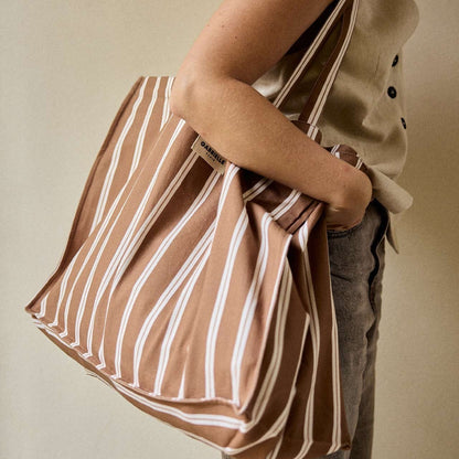 Sac week end Rayures Noisette Gabrielle