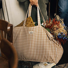 Sac weekend Vichy Camel Gabrielle
