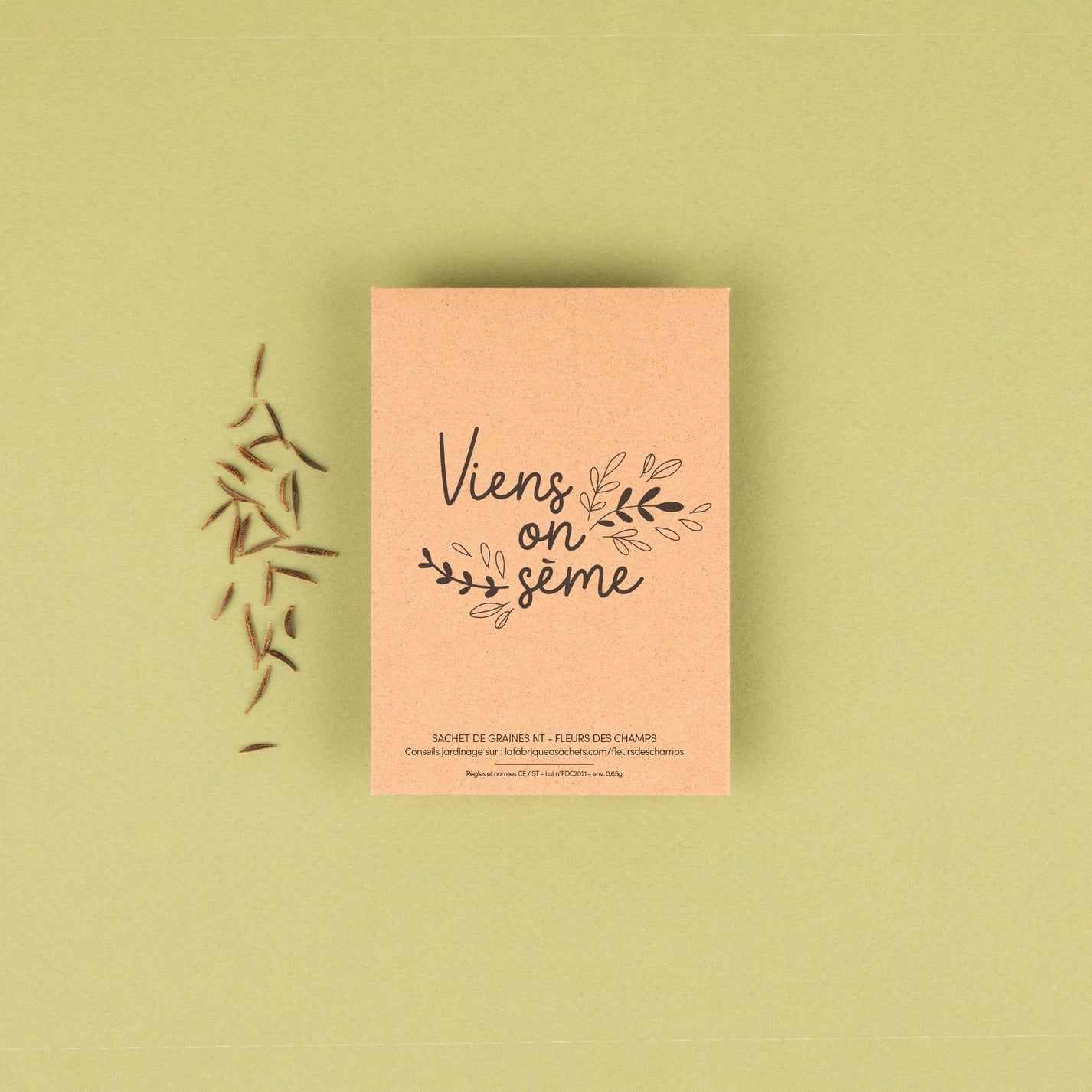 Sachet de graines - Viens on sème