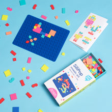 Silipop Bleu – jeu de mosaïques à clipser – SuperPetit