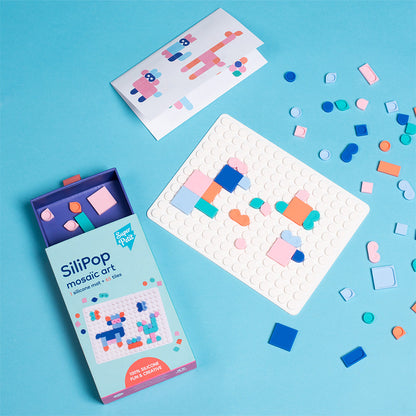 Silipop Blanc – jeu de mosaïques à clipser – SuperPetit