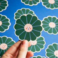 Stickers - Fleur verte