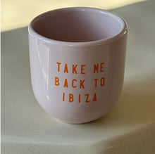 Mug Lilas - Take me back to Ibiza