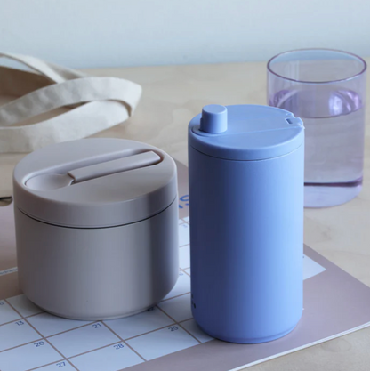 Gobelet thermos lilas - Acier inoxydable