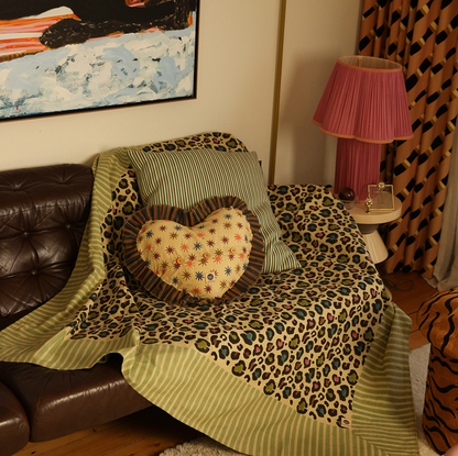Tissu / Nappe - Léopard disco 160X350 cm
