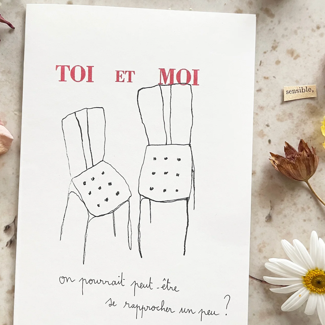 Carte - Toi et moi