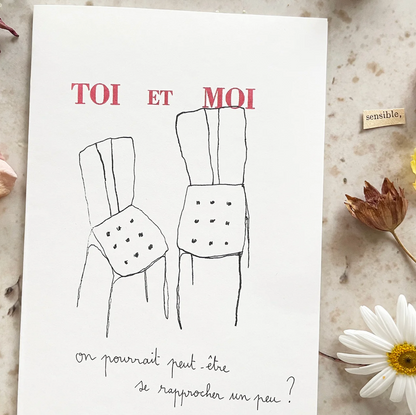 Carte - Toi et moi