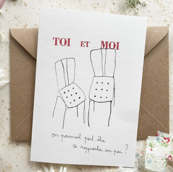 Carte - Toi et moi