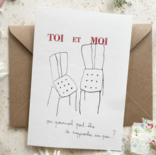 Carte - Toi et moi