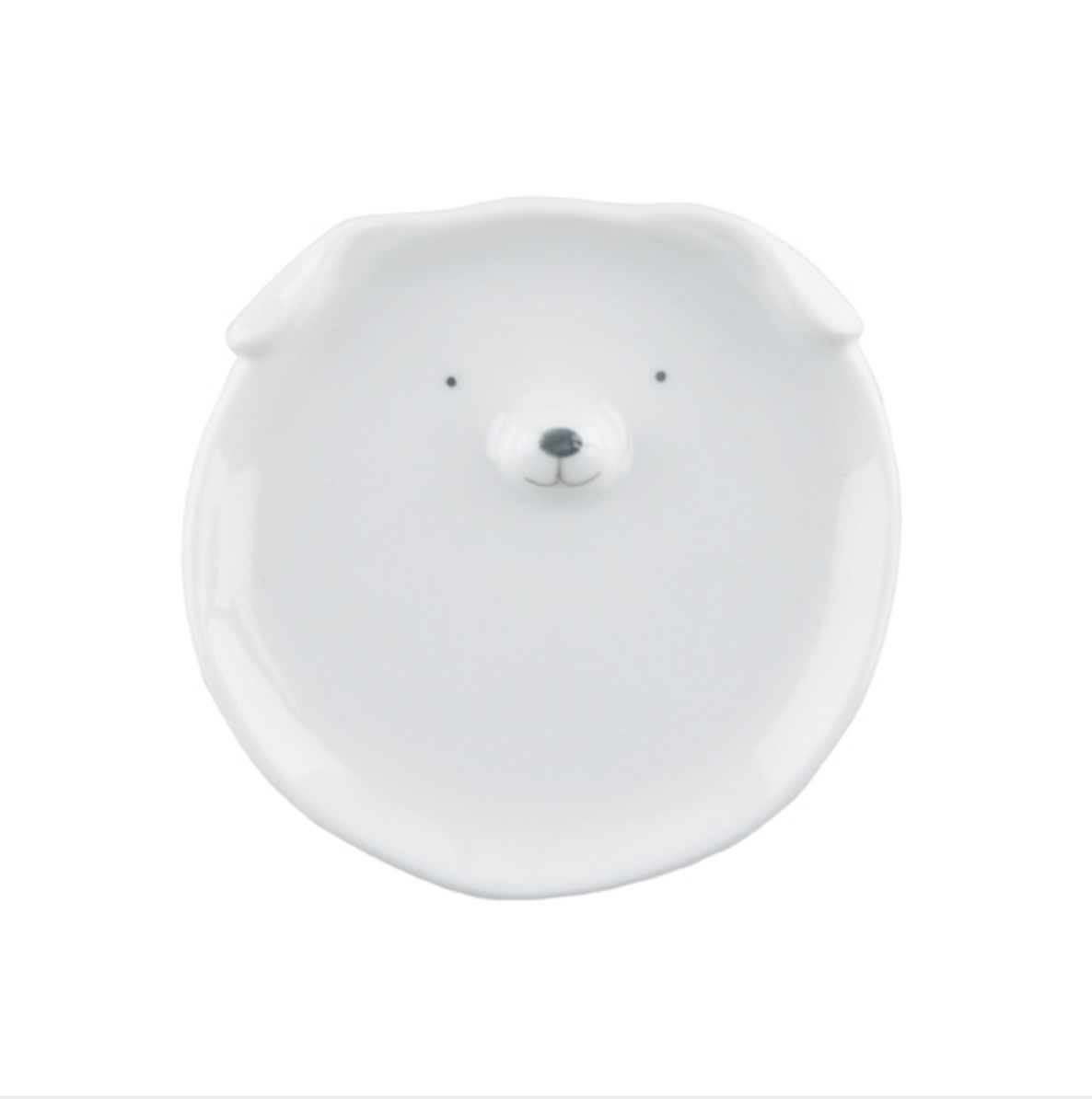 Coupelle Chien visage - Porcelaine