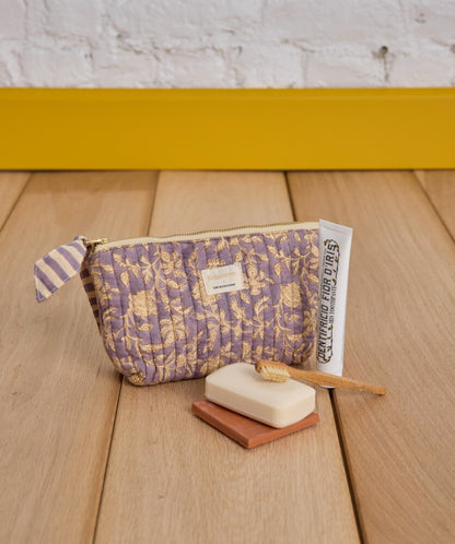Trousse à maquillage - Kate parme