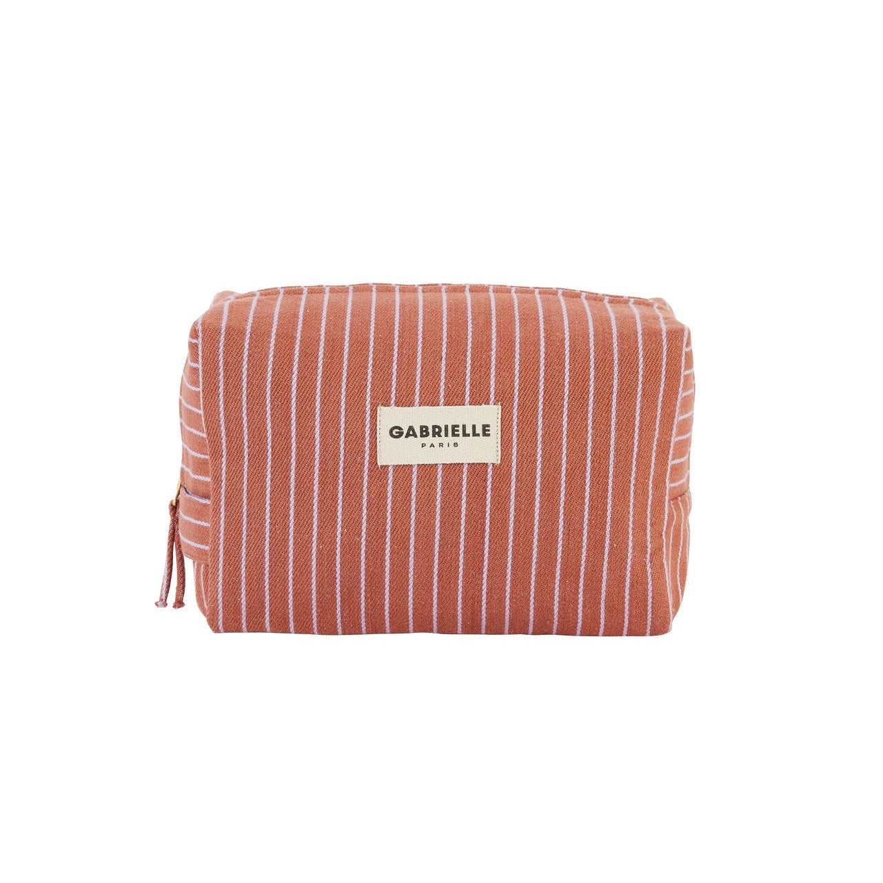 Trousse de toilette Rayures Lilas Gabrielle