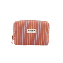 Trousse de toilette Rayures Lilas Gabrielle