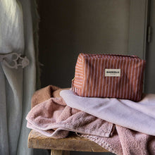 Trousse de toilette Rayures Lilas Gabrielle