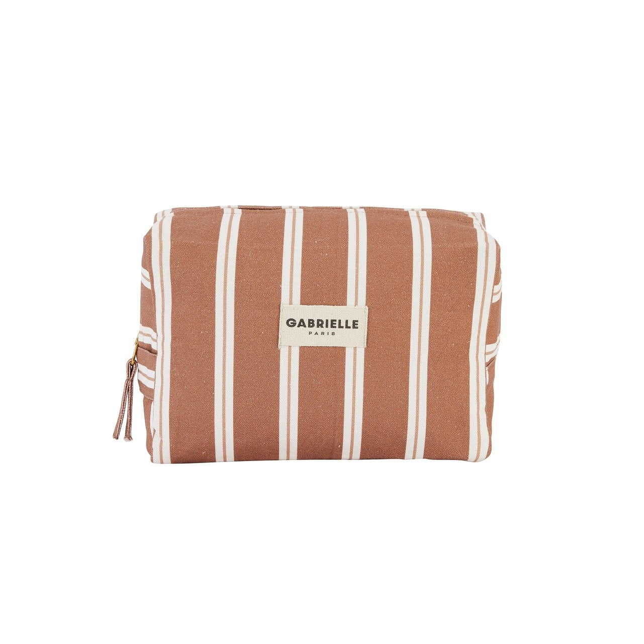 Trousse de toilette Rayures Noisette Gabrielle