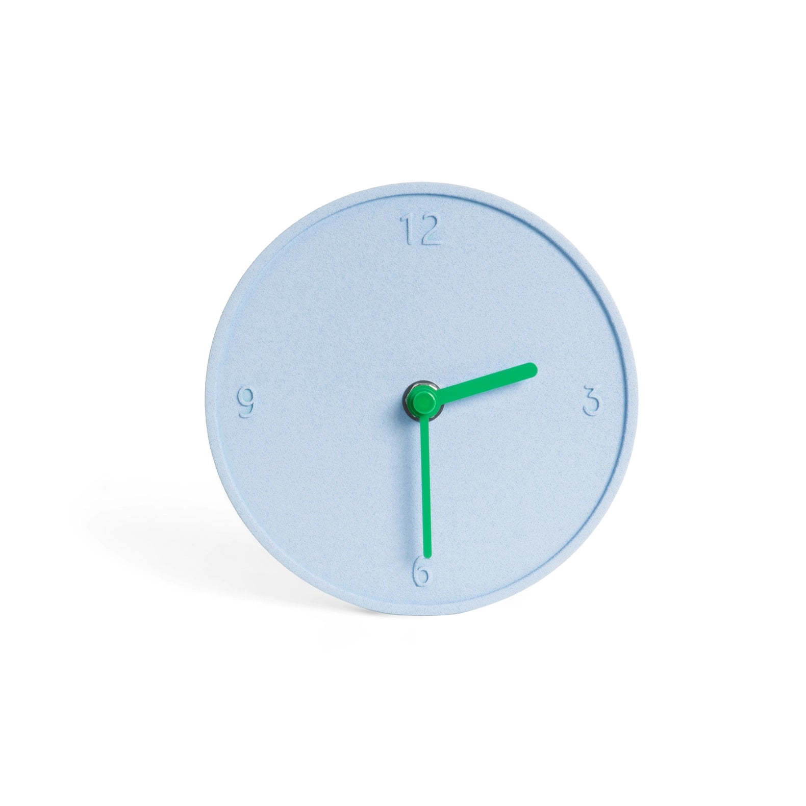 Horloge ronde - Bleu