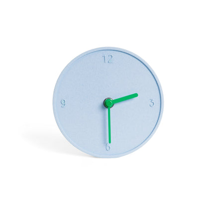 Horloge ronde - Bleu