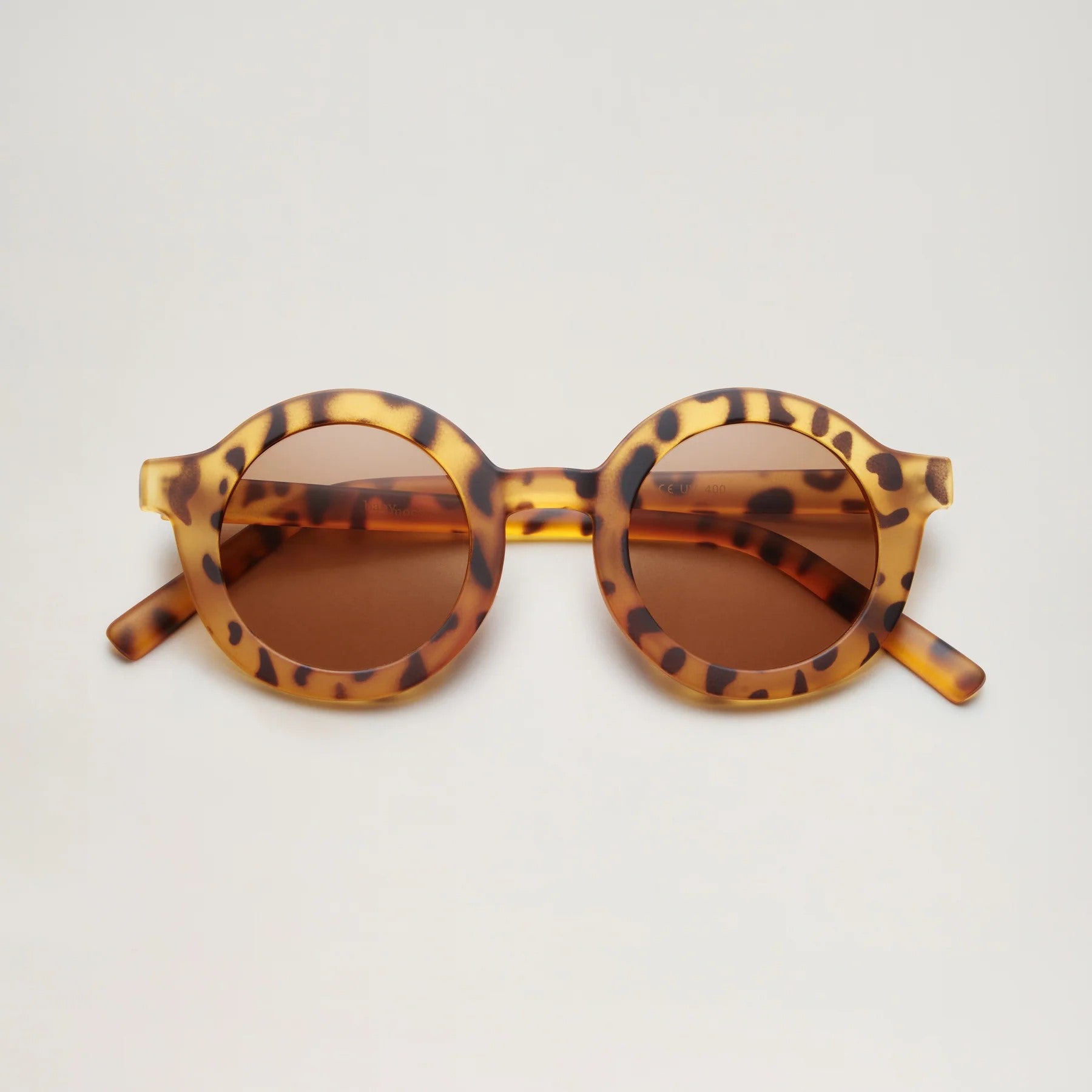 Lunettes bébé - Ronde Léopard