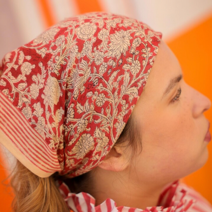 Petit foulard - Anjali cerise