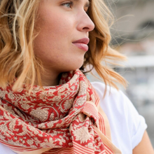 Foulard - Anjali cerise