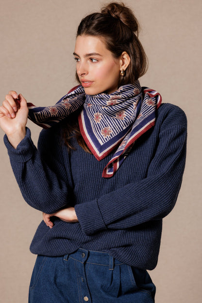 Grand foulard Latika - Anna Indigo