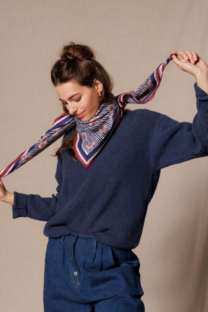 Grand foulard Latika - Anna Indigo