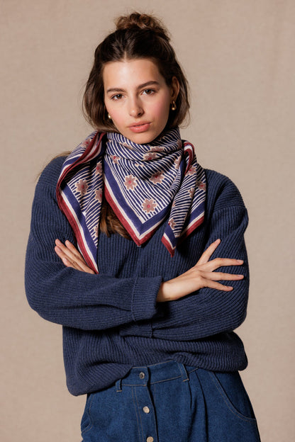 Grand foulard Latika - Anna Indigo