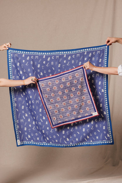 Petit foulard Manika - Anna Indigo