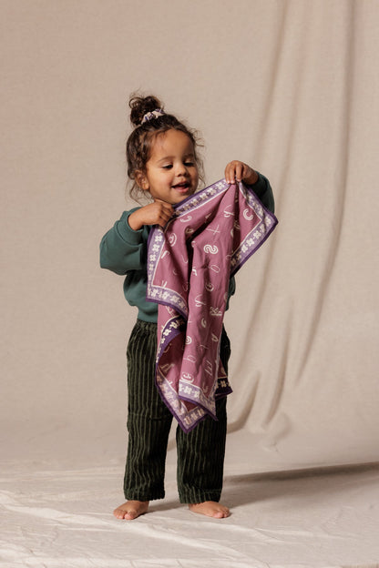 Petit foulard Manika - ABCD Taupe