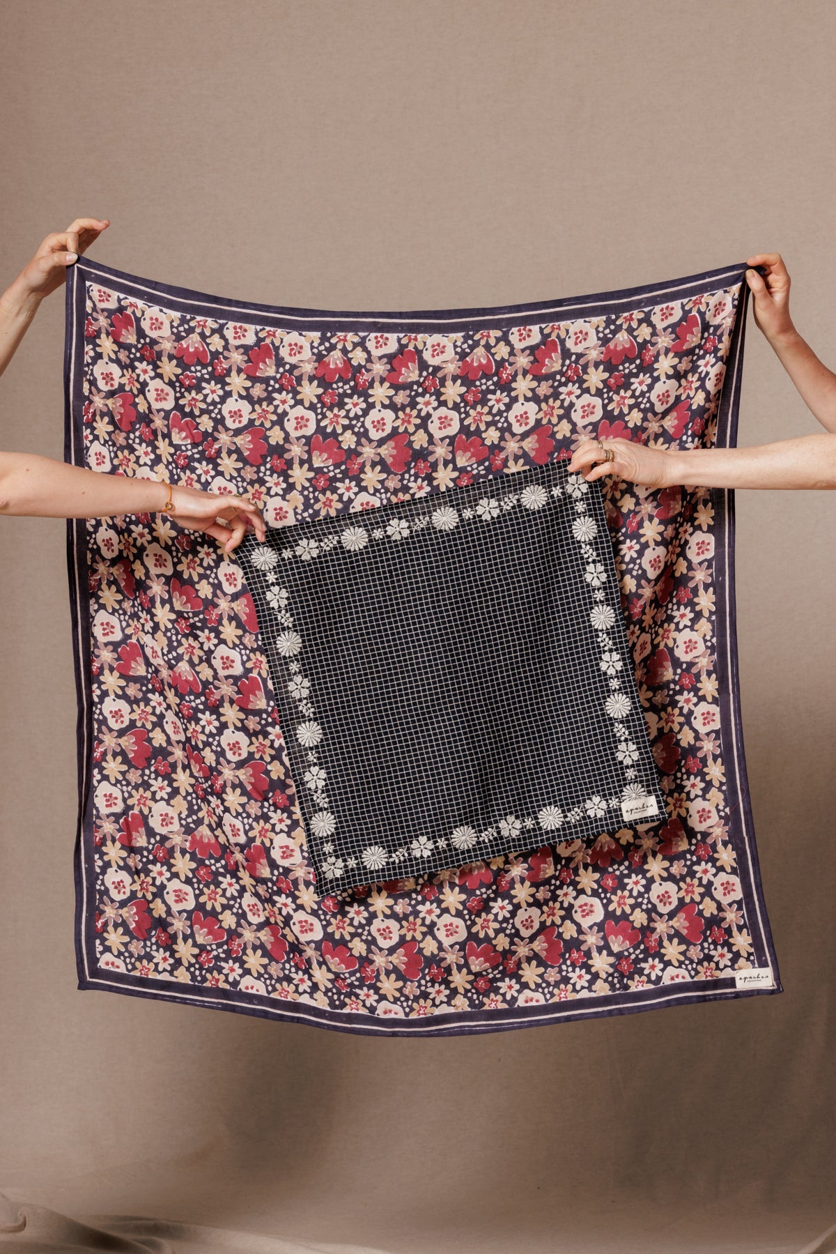 Grand foulard Latika - Polly Coal