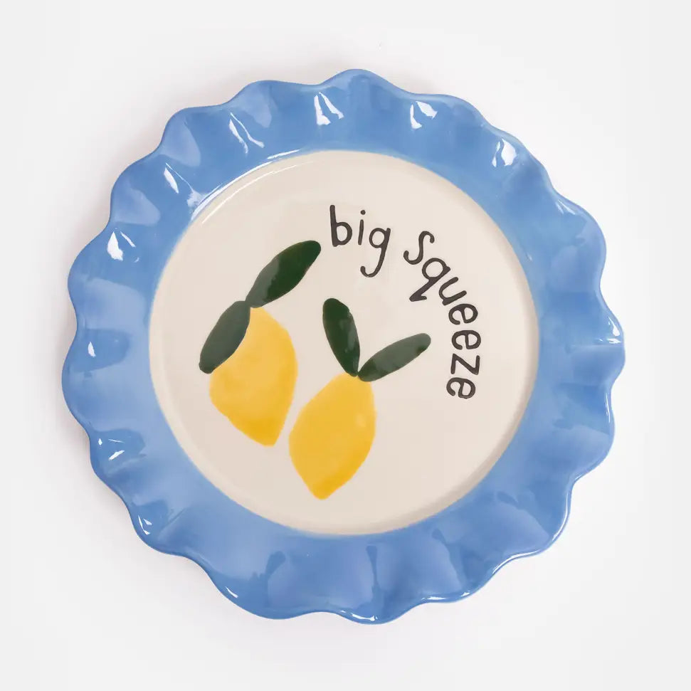 assiette big squeeze Caroline Gardner 