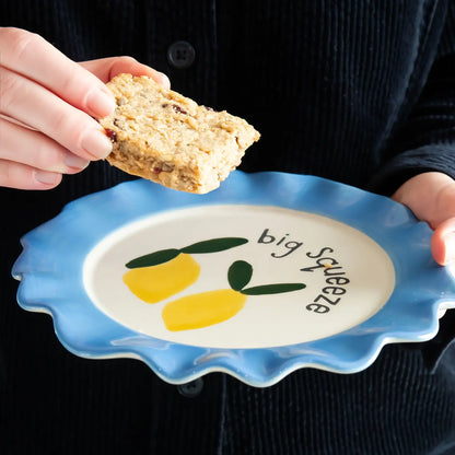 assiette big squeeze Caroline Gardner 