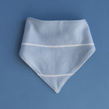 Bavoir/Foulard - Marinière bleue
