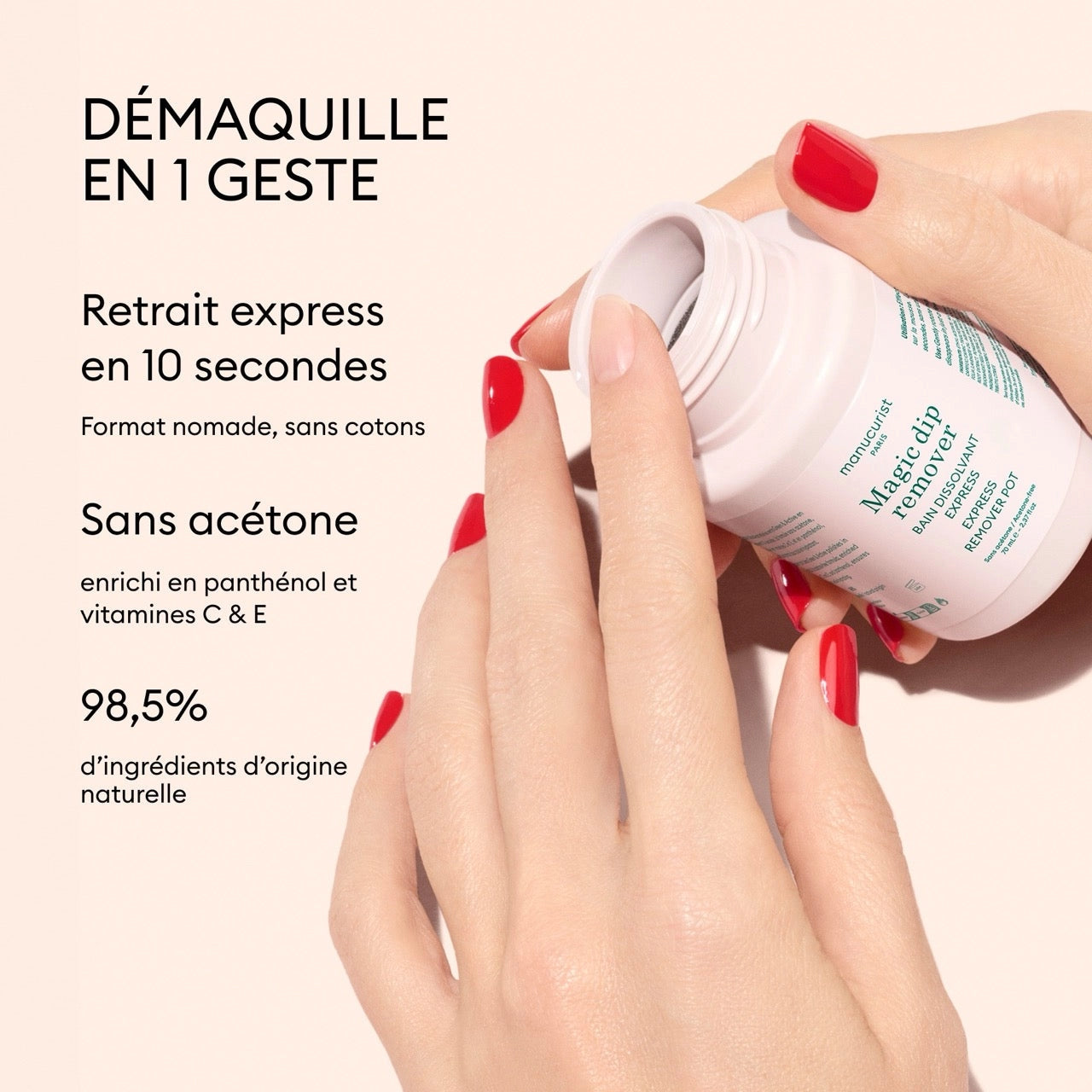 bain dissolvant express manucurist