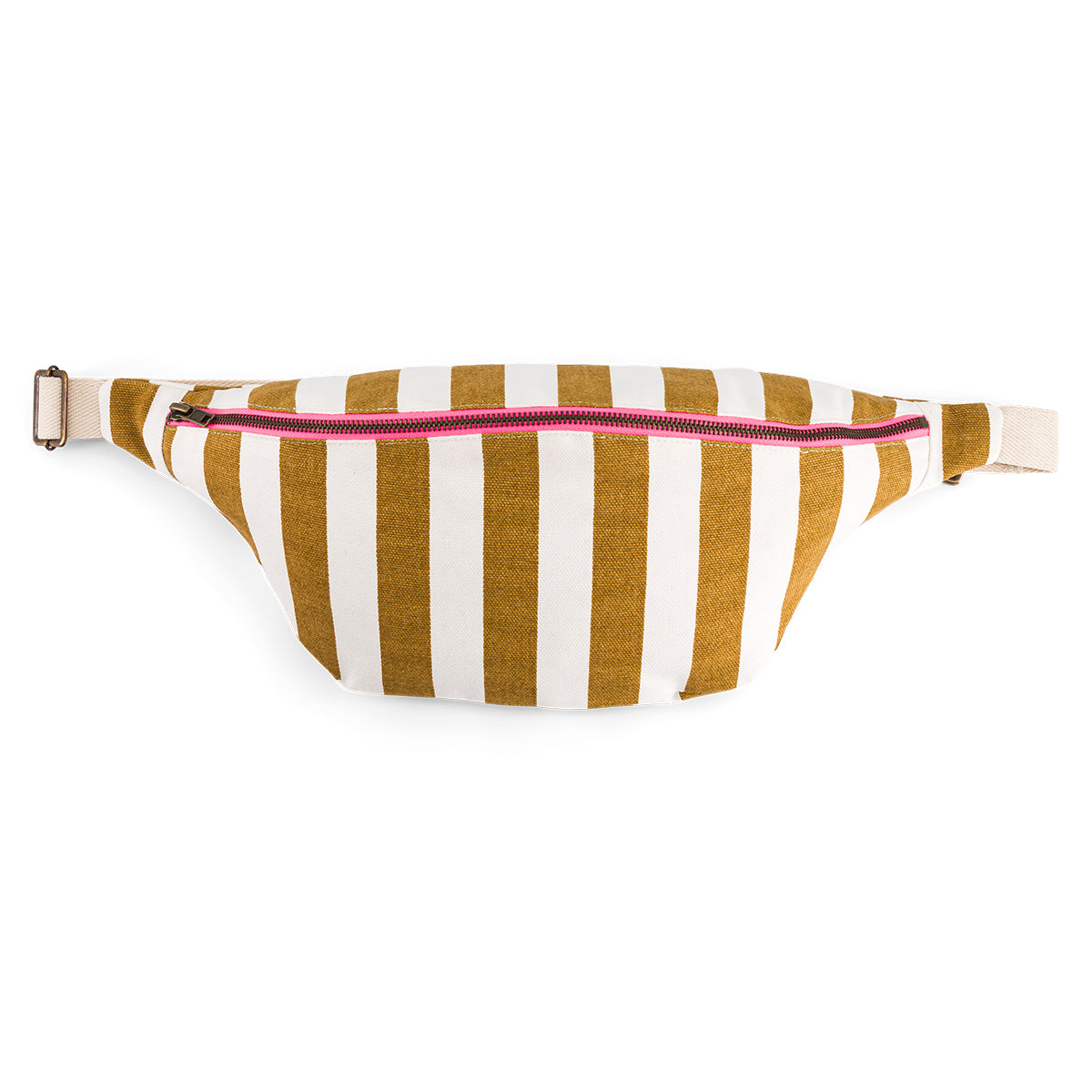 Sac banane - Rayures Caramel