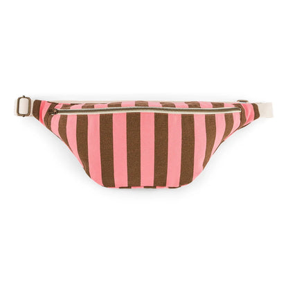 banane rayures funky pink olive