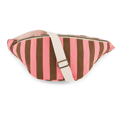 banane rayures funky pink olive