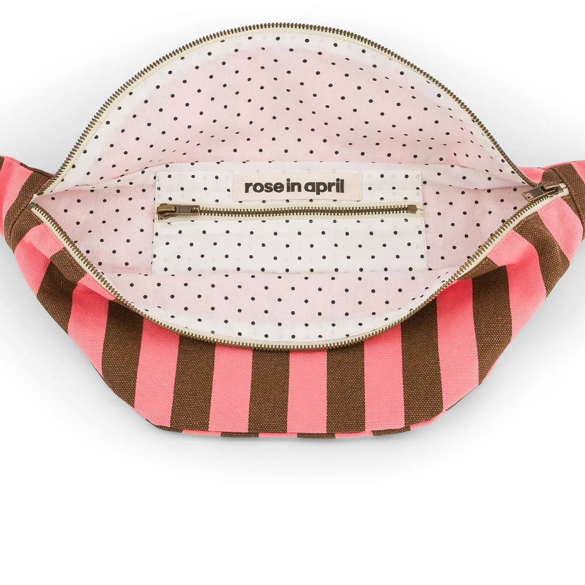 banane rayures funky pink olive