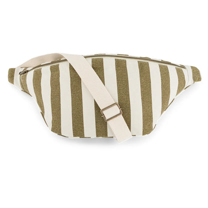 banane rayures olive ecru