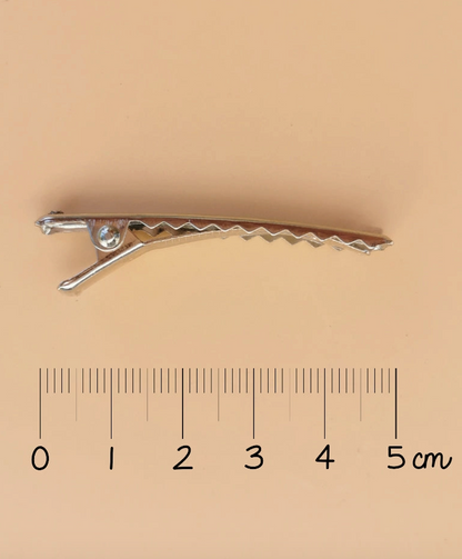 Barrette paillettée - Trio de marguerites
