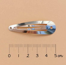 Barrette - Noeud papillon liberty rose buvard